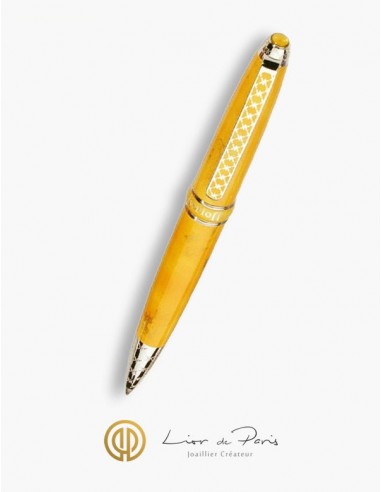 Stylo Bille KORLOFF Jaune