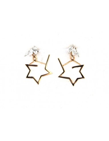 Boucles d'Oreilles Diamant Or Blanc...