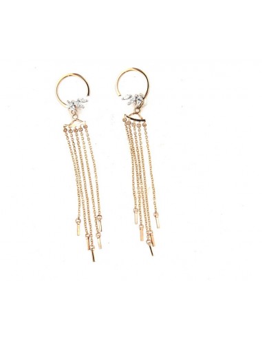 Boucles d'Oreilles Diamant Or Blanc...